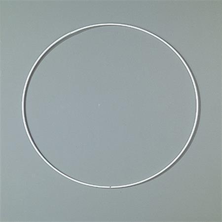 Fém karika, fehér, EFCO, 25 cm