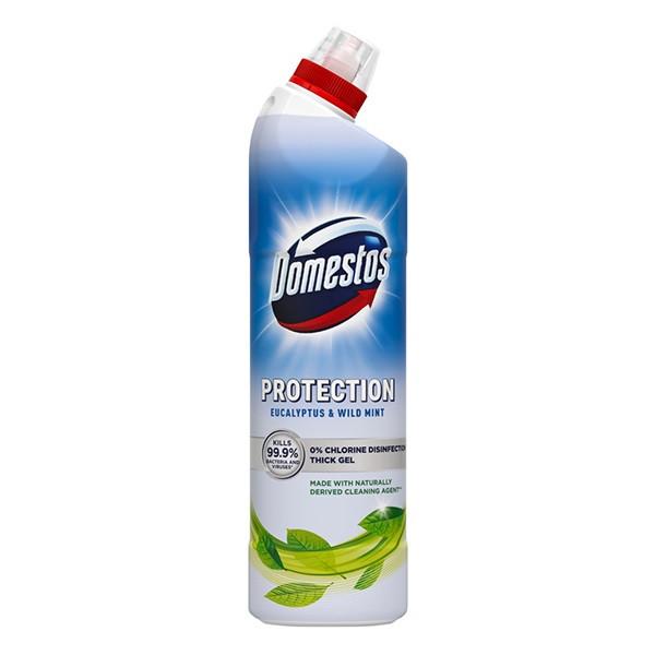 Fertőtlenítő DOMESTOS Protection 0% klór Eucalyptus &amp; Wild Mint 700ml