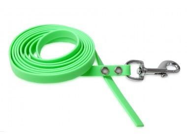 Firedog BioThane póráz 13 mm 3 m fogó nélkül light green
