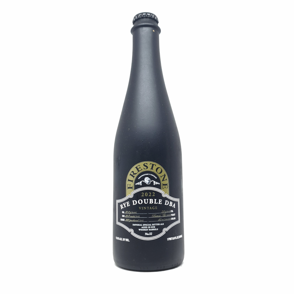 Firestone Walker Brewing Company Rye Double DBA (2022) 0,5L