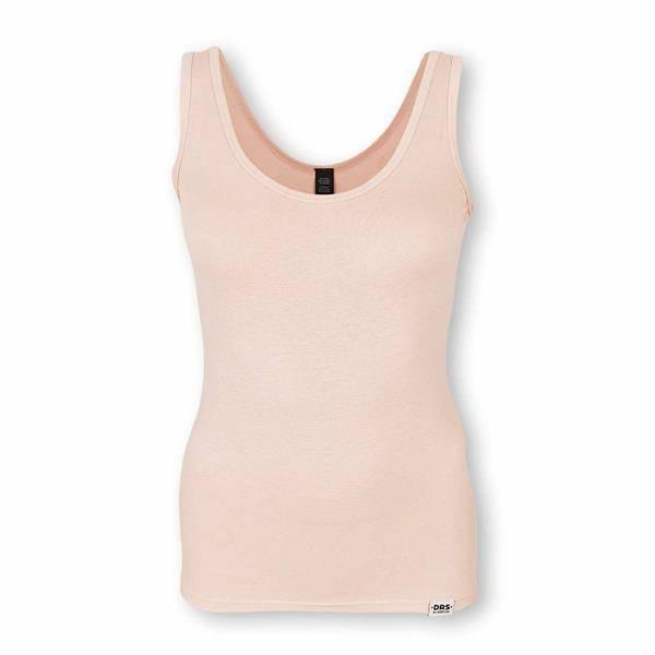 Fitness női stretch trikó - pasztel rózsaszín (dusty rose) - 2XL