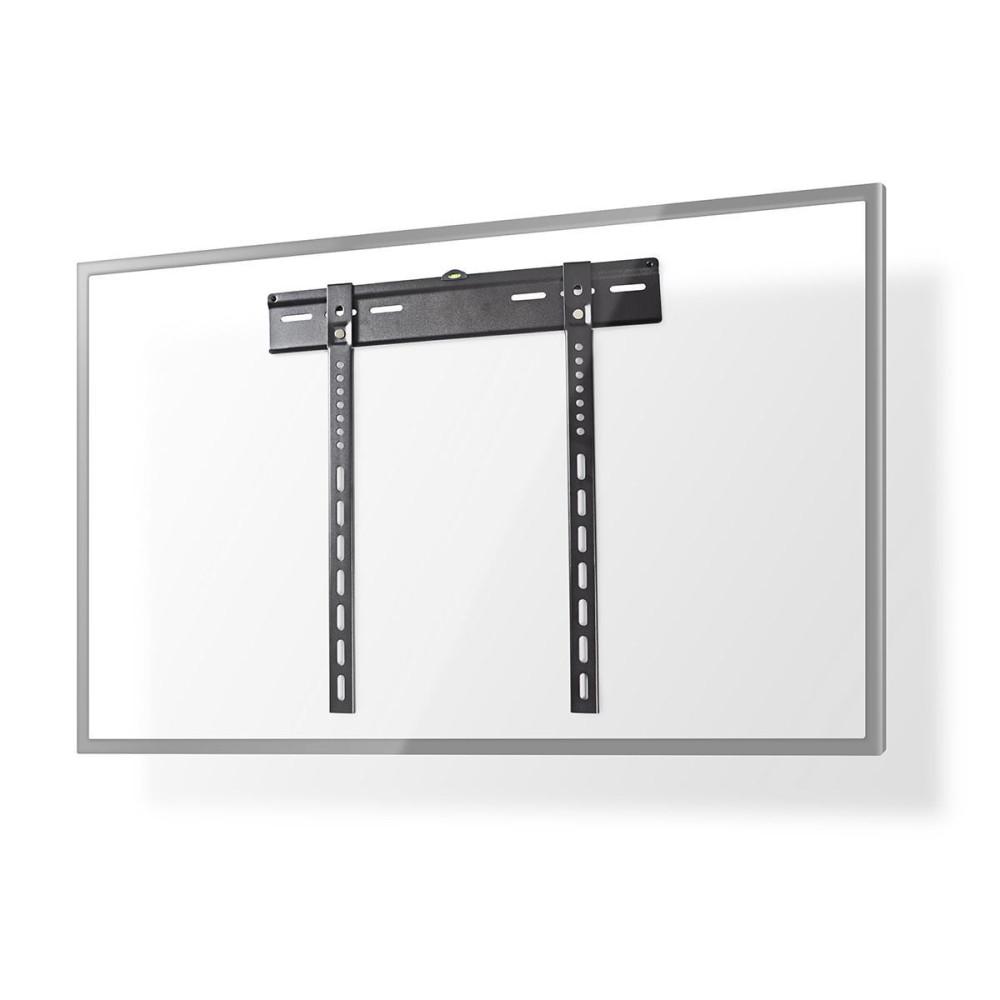 Fix TV fali tartó | 32-55 " | Maximális támogatott képernyő súly: 55 kg | Maximális fal távolság: 9 mm | Acél | Fekete