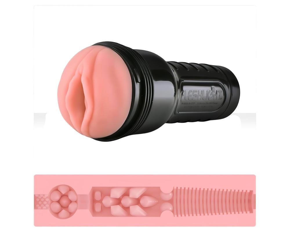 Fleshlight Pink Lady Destroya - élethű műpunci tokban (natúr)