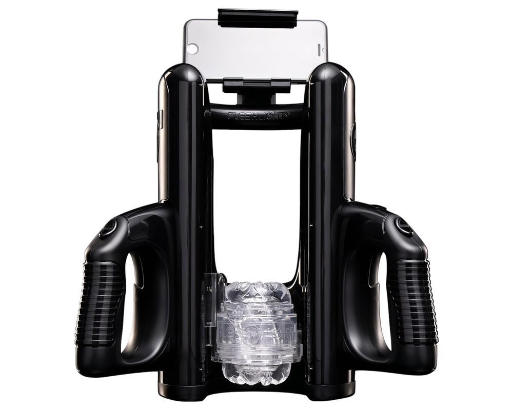 Fleshlight Quickshot Launch - maszturbátor adapter (fekete)