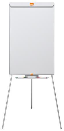 Flipchart tábla, mágneses felület, 67,5x100 cm, NOBO "Essentials", fehér