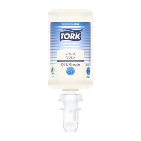 Folyékony szappan, 1 l, S4 rendszer, TORK "Olaj és zsíroldó", átlátszó