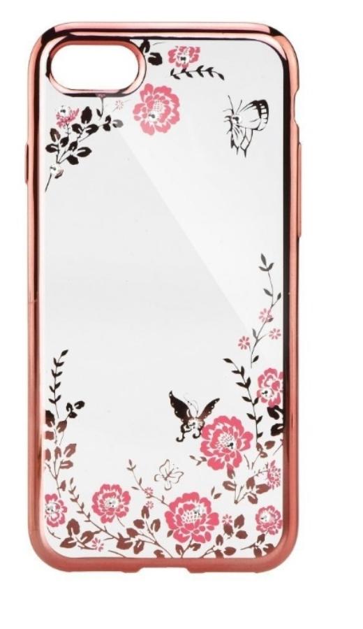 Forcell Diamond Strasszköves Rose Gold TPU szilikon tok Huawei Mate 20 Pro