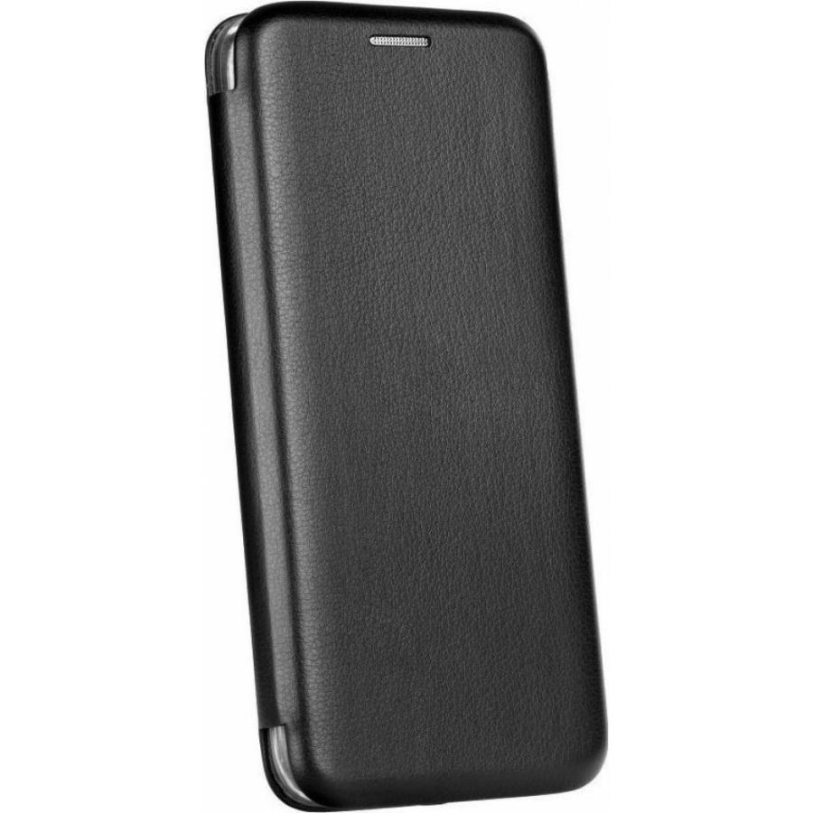 Forcell Elegance, fekete oldalra nyíló flip tok Xiaomi Redmi Note 10 Pro