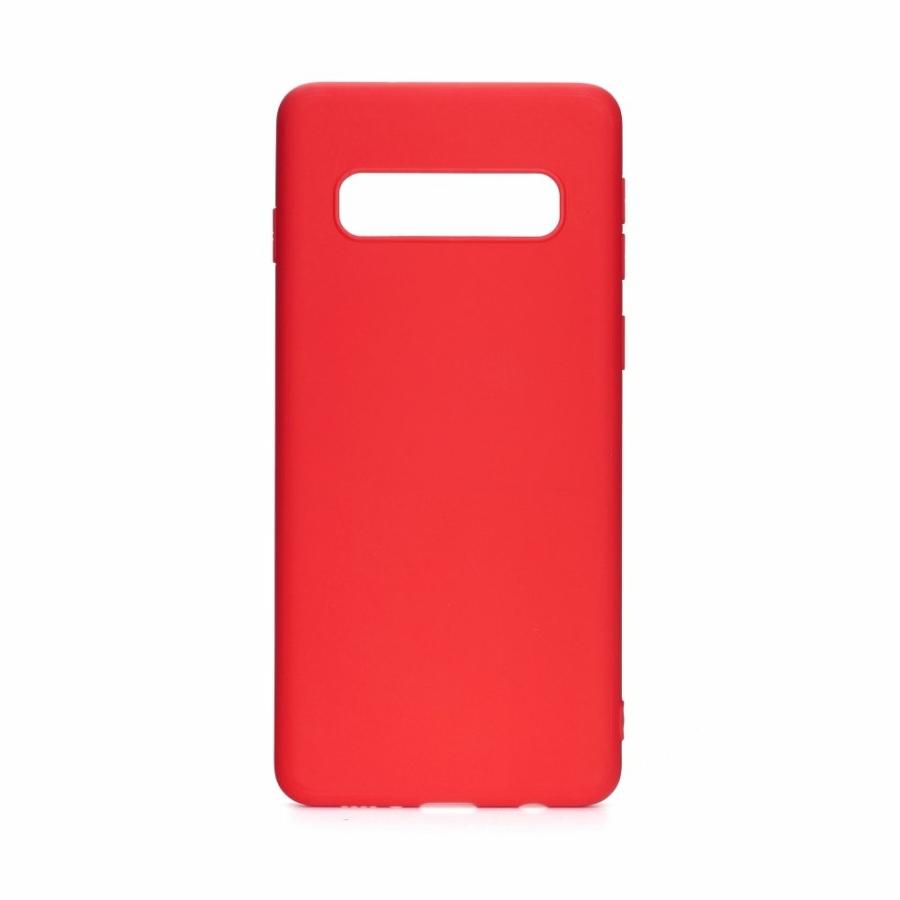 Forcell Silicone Piros TPU szilikon tok, Huawei P30