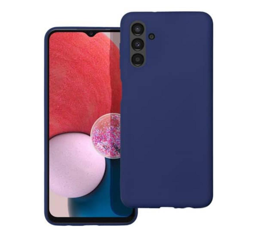 Forcell Soft Kék TPU szilikon tok, Samsung Galaxy A13 4G SM-A135F