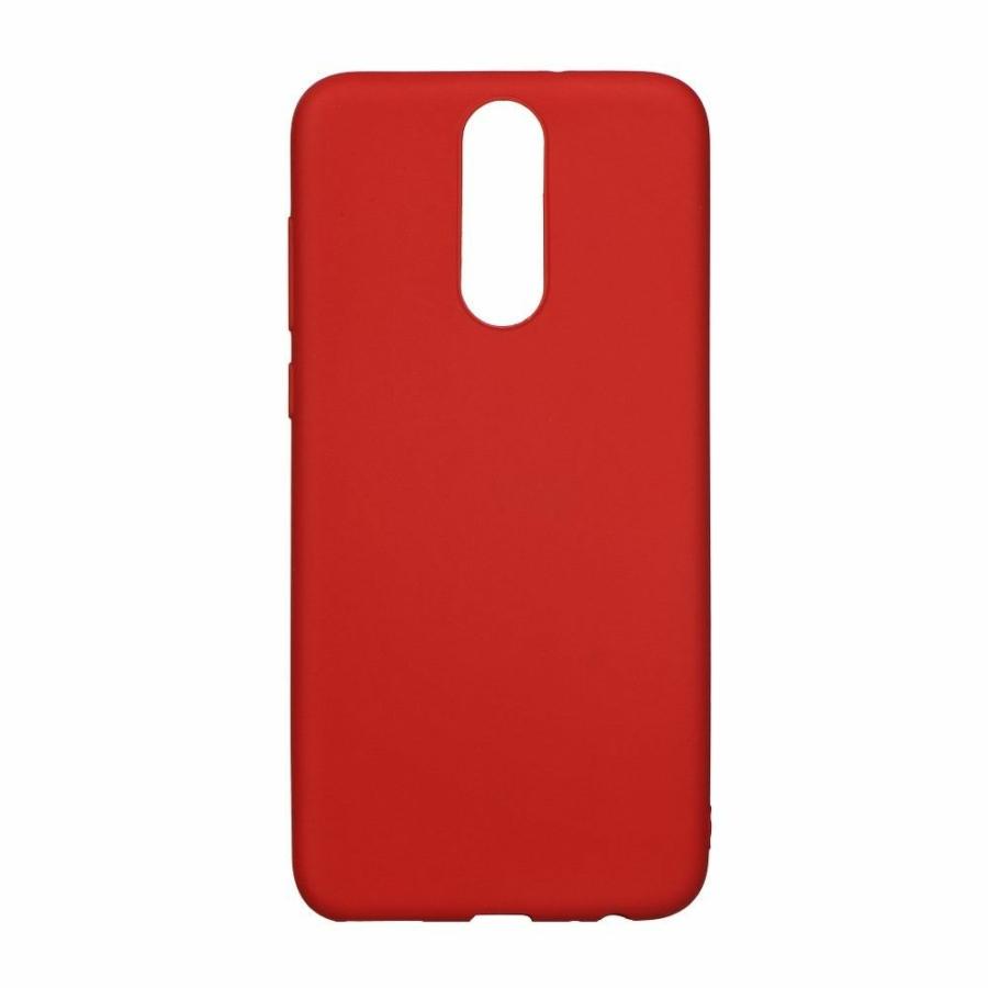 Forcell Soft Piros TPU szilikon tok, Huawei P20 Lite