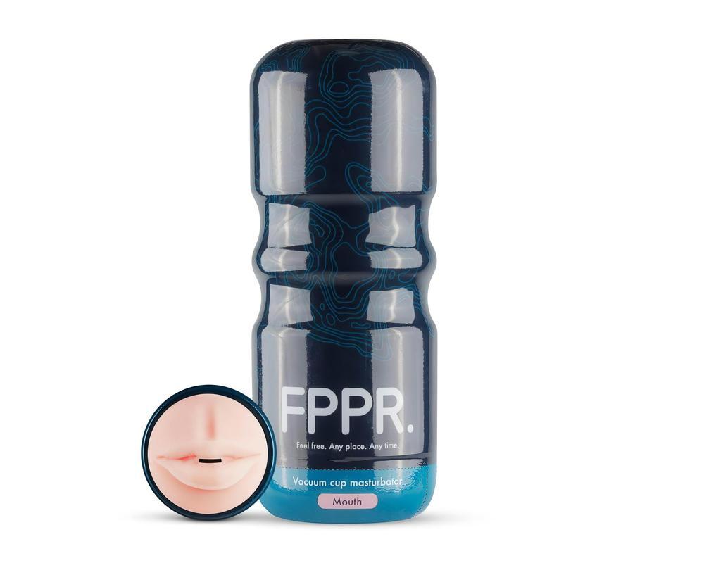FPPR. - élethű száj maszturbátor (natúr)