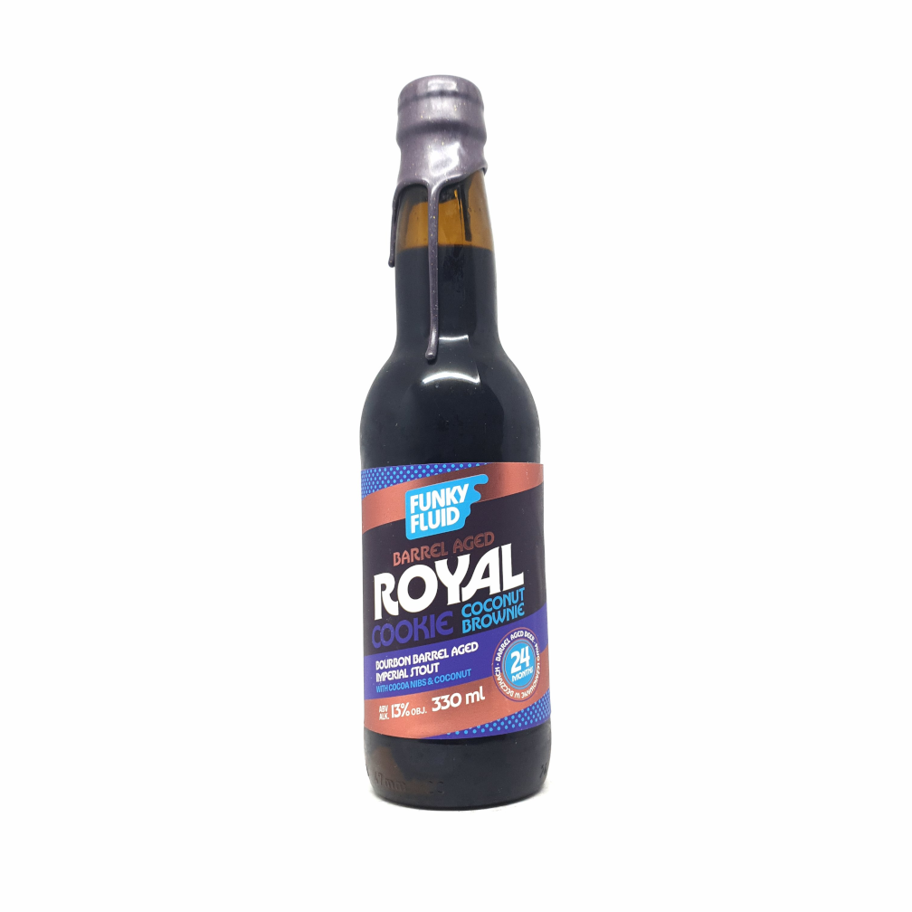 Funky Fluid Barrel Aged Royal Cookie Coconut Brownie 0,33L Üveg