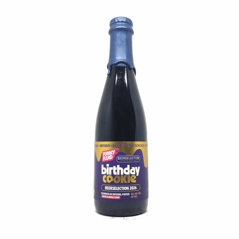 Funky Fluid Birthday Cookie: Beerselection 2026 0,33L