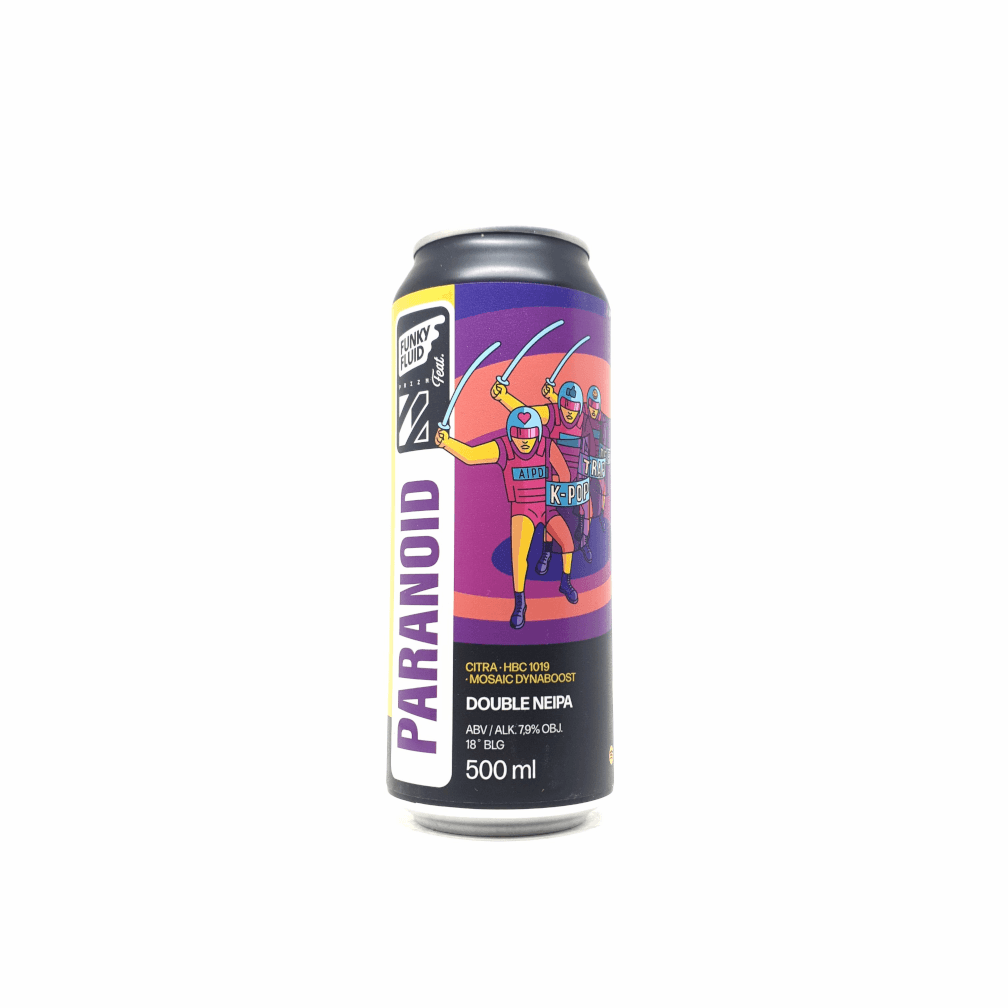 Funky Fluid FEAT: Paranoid 0,5L