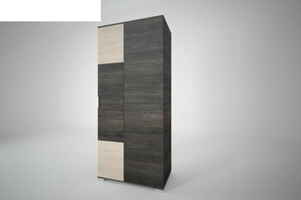 Galaxy gardróbrendszer sarokelem 92cm teli ajtós G9