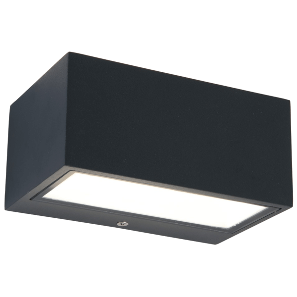 GENINI FALIKAR 10W 500LM 4000K IP54 SZÜRKE FEL/LE VILÁGÍTÓ 14,5X7X10CM