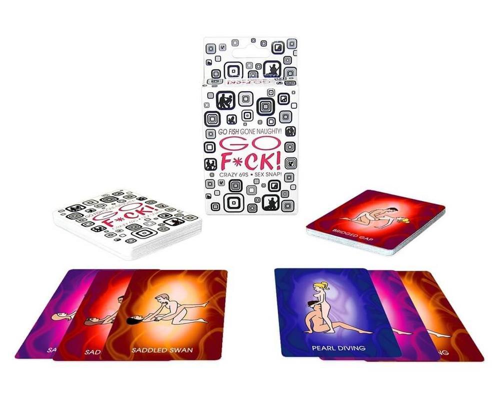 GO F*CK - Kama Sutra kártya (52db)