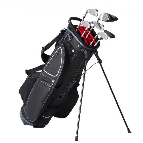 Golfkocsi Táska 14 Osztás Fekete-Fehér 889 mm