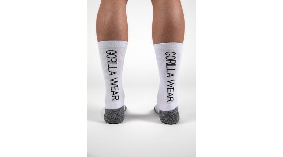 Gorilla Wear Performance Crew Socks zokni (Fehér)