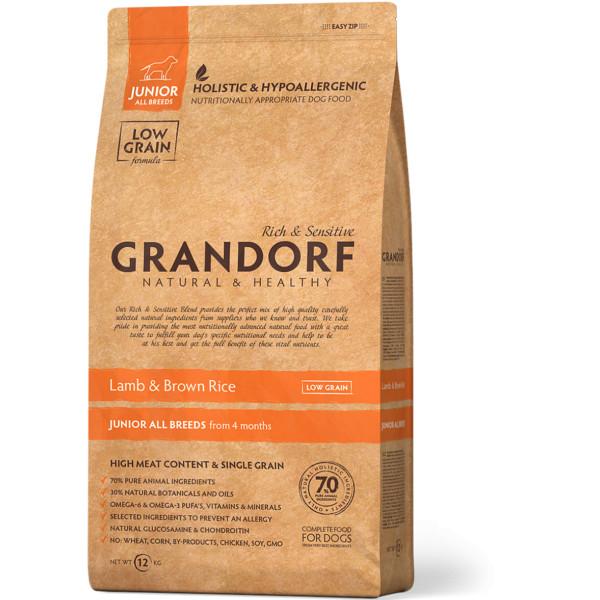 Grandorf Low Grain Junior Lamb &amp; Brown Rice 12kg