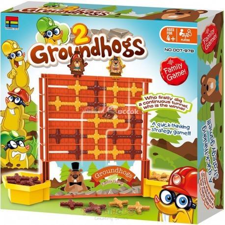 Groundhogs Mormotás IQ társasjáték