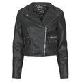 Guess Bőrkabátok  FRANCES JACKET Fekete EU S