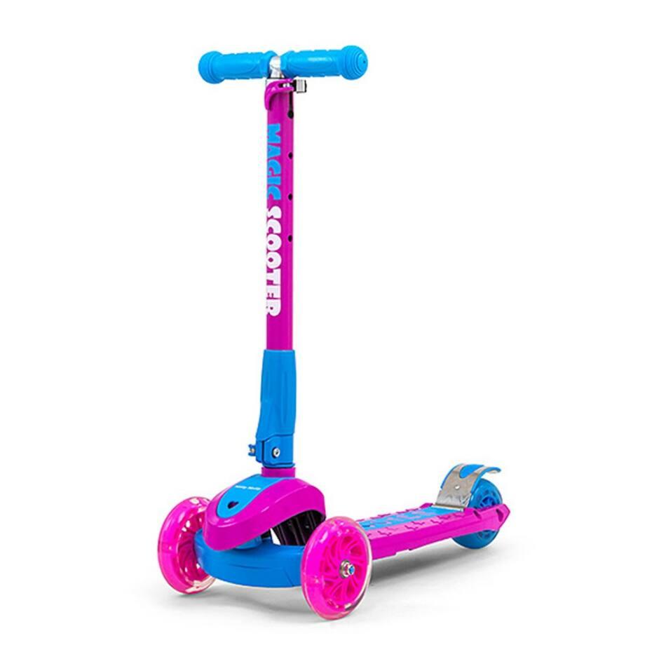 Gyerek roller Milly Mally Magic Scooter pink-blue  Rózsaszín