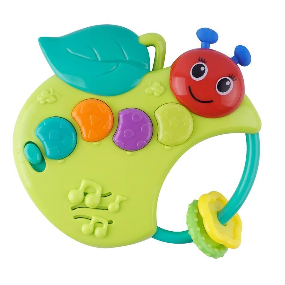 Gyermek zenélő csörgő Baby Mix hernyó  Kép szerint
