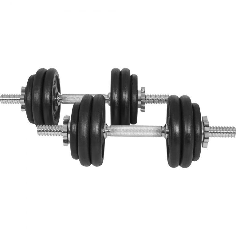 GYNORETICS Egykezes öntöttvas súlyzó 30 kg