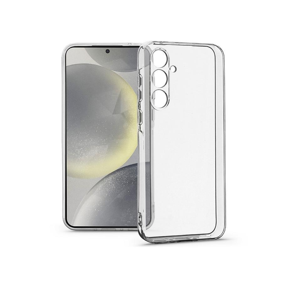 Haffner Clear Case kameravédős szilikon tok - Samsung SM-S921 Galaxy S24 - átlátszó