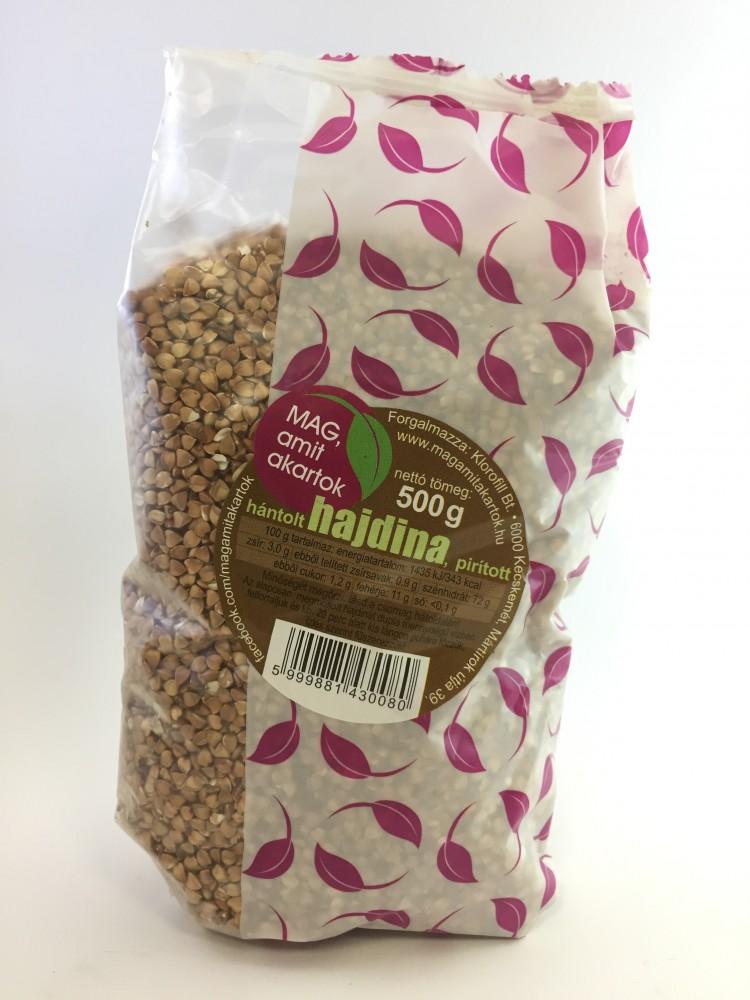 Hajdina pirított, hántolt 500g Klorofill