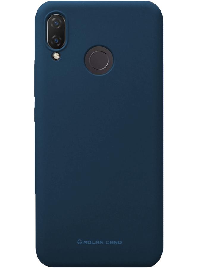 Hana Molan Cano Sötétkék TPU szilikon tok, Huawei Y7 2019
