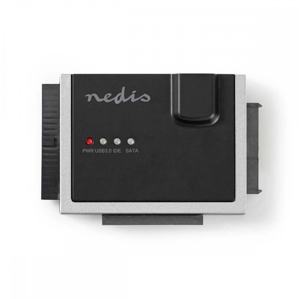 Hard Disk Adapter | USB 3.0 | 2.5 / 3.5 " | IDE + SATA | Hálózati Áramellátás