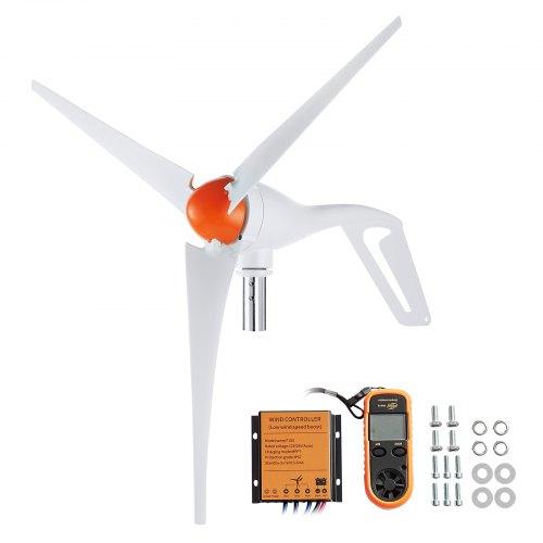 Háromlapátos Szélturbina MPPT Vezérlővel 500 W 12 V