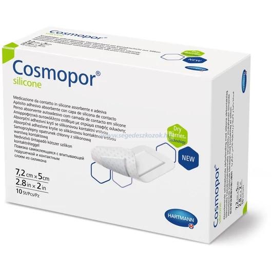 Hartmann Cosmopor szilikon szigetkötszer 7,2x5cm 50db