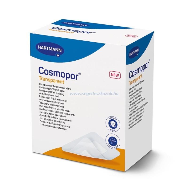 Hartmann Cosmopor transparent st. filmkötszer sebpárnával 9x15cm 1db (Utolsó darabos akció!)