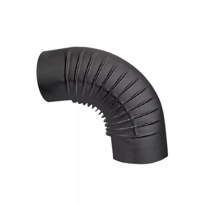 Hecht pipecurve füstcső könyök, 120 mm