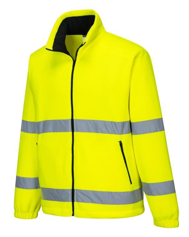 Hi-Vis polár pulóver - M - Sárga