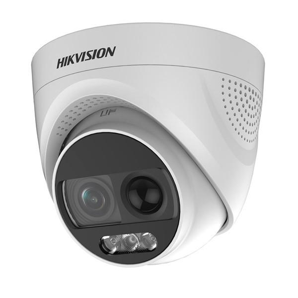 Hikvision 4in1 Analóg turretkamera - DS-2CE72DFT-PIRXOF28 (2MP, 2,8mm, kültéri, fehér led:20M, D&amp;N, IP67, WDR, ColorVu)