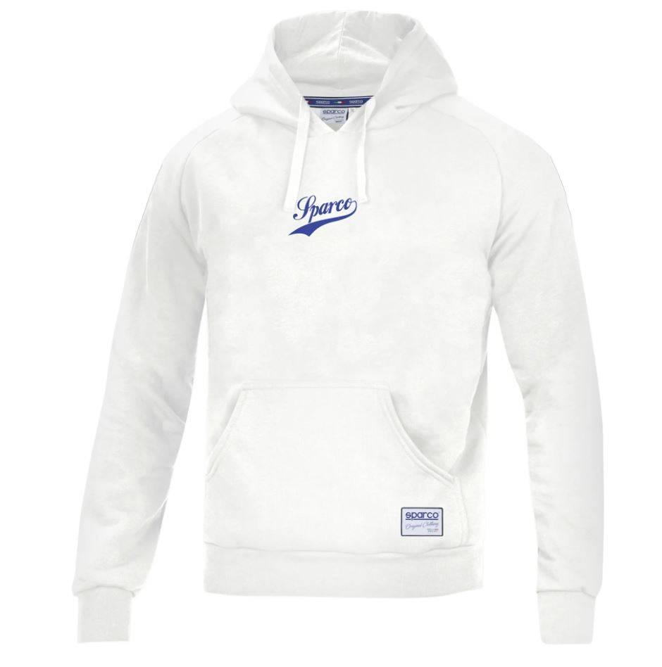 HOODIE "VINTAGE" belebújos kapucnis púlover - 2XL - Fehér