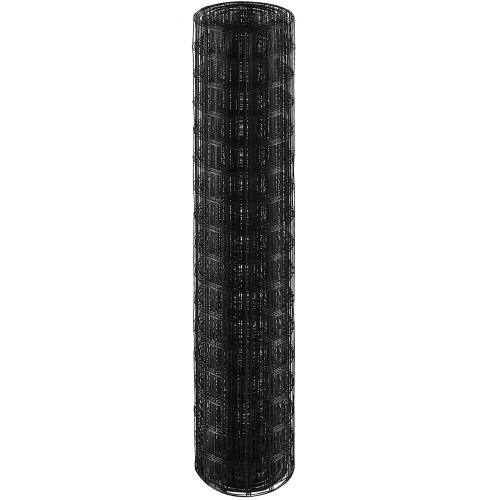 Horganyzott Drótháló Tekercs Csirke Kerítés Vinil Bevonattal 1,22m x 1,27m
