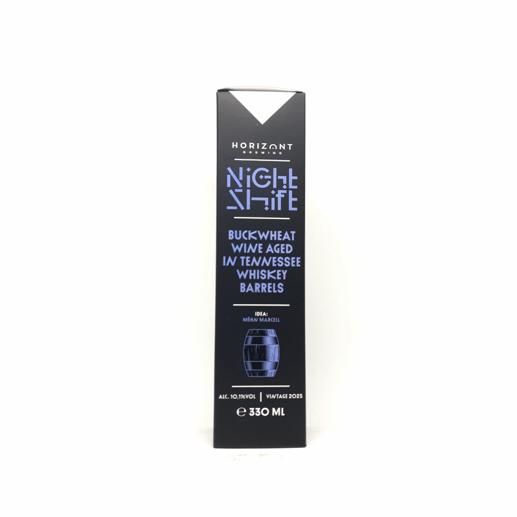 Horizont Night Shift 2025 Buckwheat Wine aged in Tennessee Whiskey Barrels 0,33L