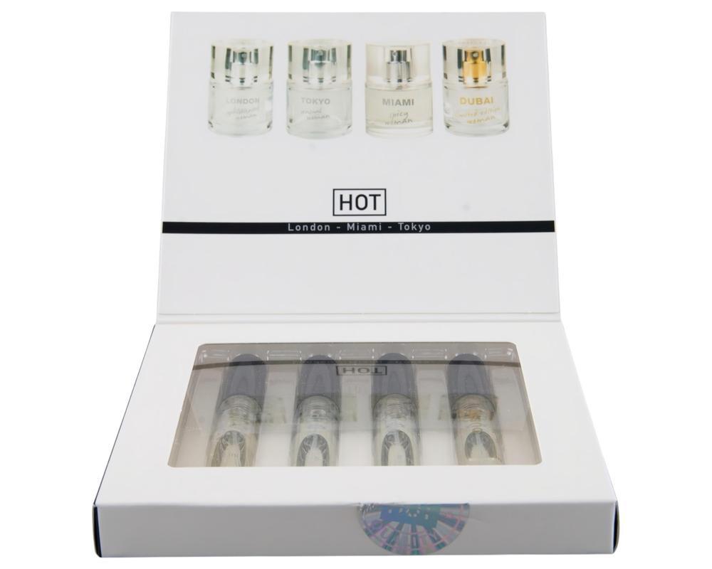 HOT LMTD parfüm csomag nőknek (4x5ml)