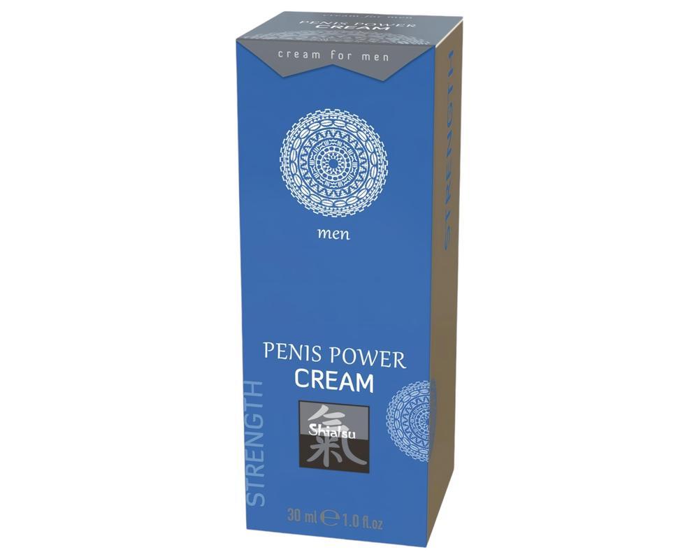 HOT Shiatsu Penis Power - stimuláló intim krém férfiaknak (30ml)