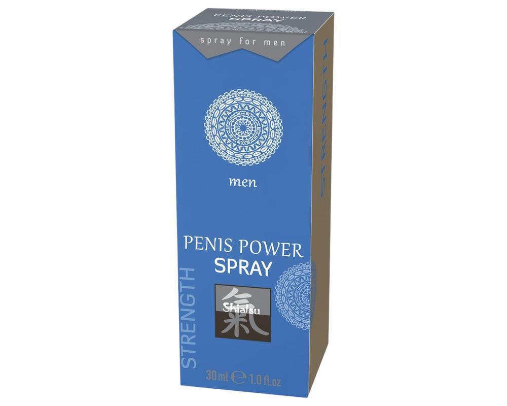 HOT Shiatsu Penis Power - stimuláló intim spray férfiaknak (30ml)