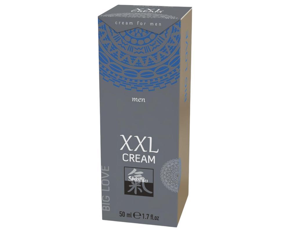 HOT Shiatsu XXL - melegítő, stimuláló intim krém férfiaknak (50ml)