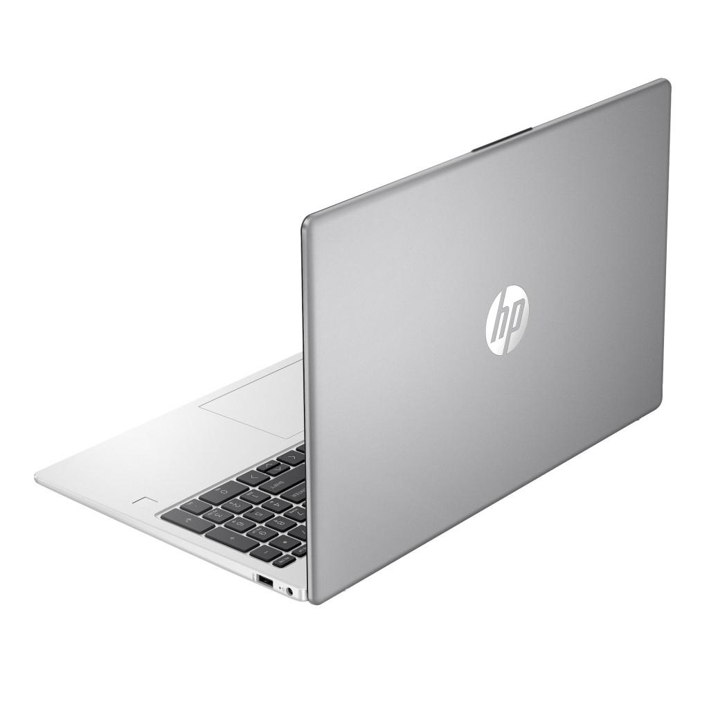 HP 250 G10, 15.6" FHD AG UWVA 250Nits, Intel Core i3 N305 OC, 8GB, 512GB PCIe SSD, IntelR IrisR Xe, Silver, DOS, háttérvilágításos billentyűzet, 3 év gar
