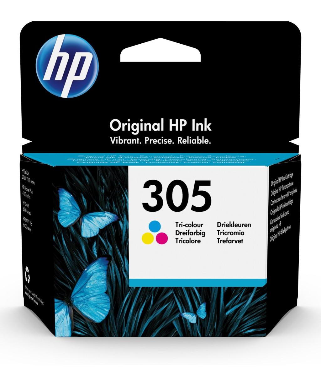HP 3YM60AE No.305 sz&amp;iacute;nes eredeti tintapatron