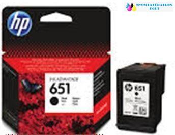 HP 651 fekete eredeti tintapatron C2P10AE